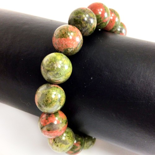 12mm Handmade Round Beaded Stretch Balance Bracelet 6.5-9" Healing Gemstone Gift - Picture 47 of 96