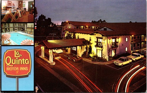 Postcard La Quinta Motor Inn Miami Beach Florida B98