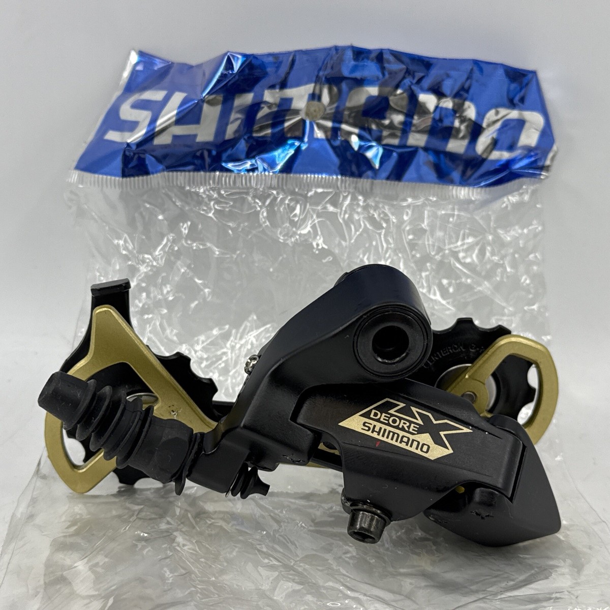 LIMITED EDITION Shimano Deore LX Black & Gold RD-M570 9 LIMITED EDITION Shimano Deore LX Black & Gold RD-M570 9