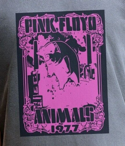 Pink Floyd Animals 1977 T-Shirt English Rock Band on Comfort
