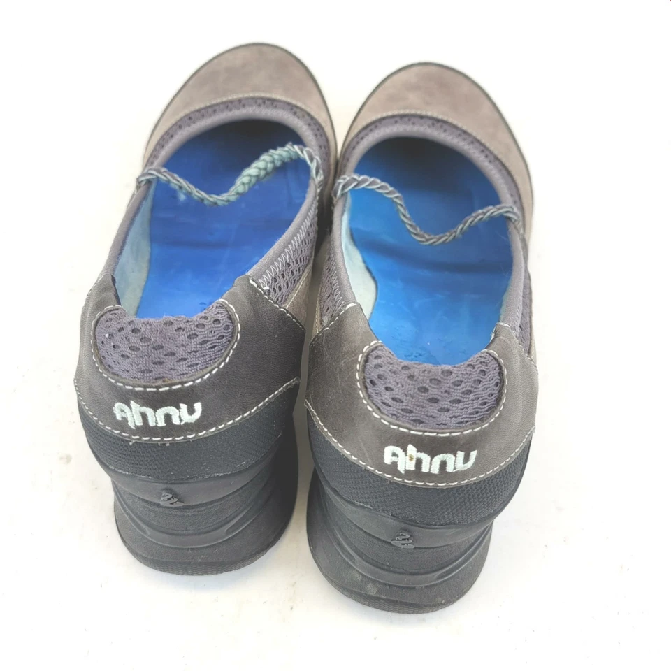 Ahnu Womens Wedge Heels 2 Inch Tan Brown Suede F8910G Size 7.5. - Imagem 4 de 4