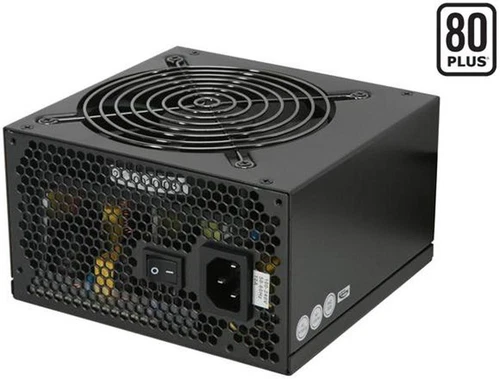 Tuniq Potency 80+ Certified 550W ATX Power Supply PSU-POT550-BK