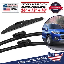 OEM QUALITY Windshield Wiper Blade For Chevrolet Trax 2013-2023 of 26''/13''/10