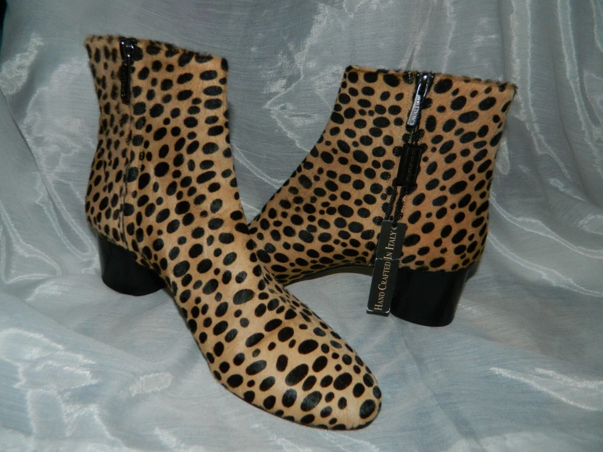 Roberto Cavalli Leather Upper Brown Boots for Women for sale 