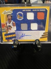 2020-21 Panini Absolute Basketball James Wiseman RPA Tools of the Trade /99