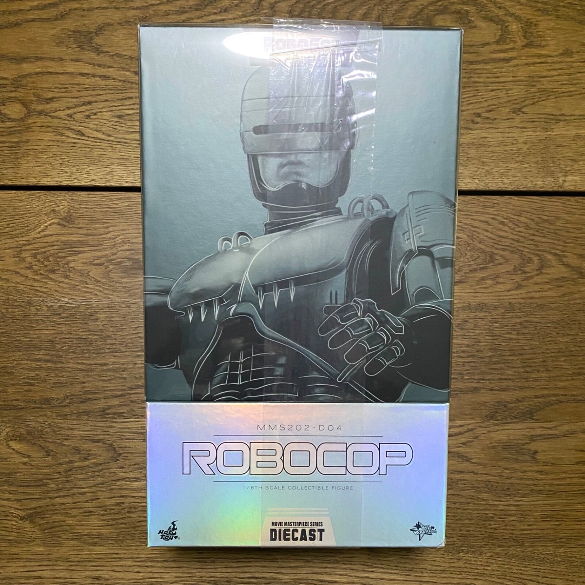1/6 HOT TOYS : FIGURE MMS202 D04 DIE-CAST ROBOCOP : EMPTY BOX +