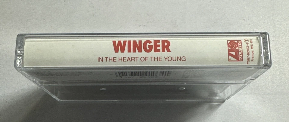 Winger - In The Heart Of The Young Cassette Tape Hard Rock Ex / Ex Condition - Image 4 of 4