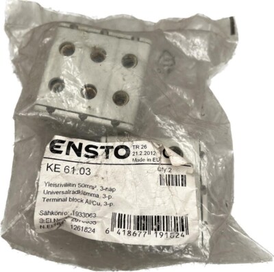 2x Ensto Klemmenblock KE61.03
