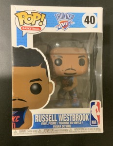 Funko Pop NBA OKC OKLAHOMA CITY THUNDER Russell Westbrook #40 VAULTED ððµð ð¥ | eBay