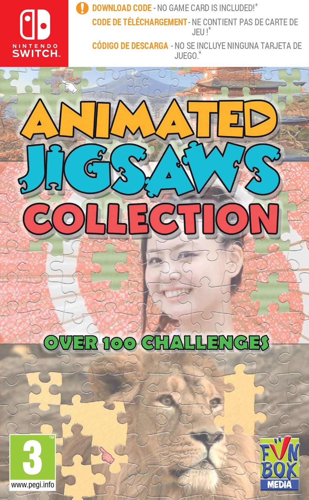 Animated Jigsaws Collection (Code in A Box) (Nintendo Switch) (Nintendo Switch)