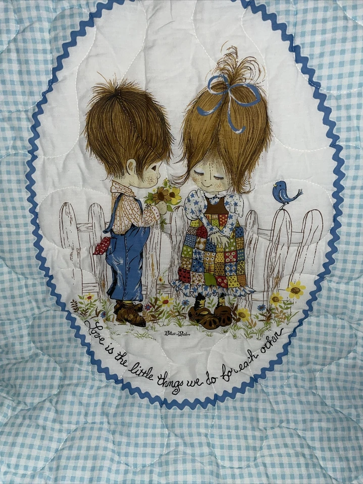 Edredón de cuna vintage Holly Hobbie enaguas y pantalones Foto 2 de 4