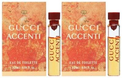 Accenti by Gucci for Women 1.2 ml/.04 oz Eau de Toilette Splash