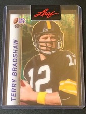 2024 Pro Set 🏈 TERRY BRADSHAW Retro AIR Pulsar #1/1 STEELERS Louisiana Tech HOF