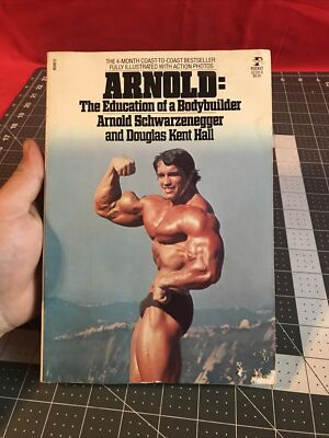 Vintage 1985 Arnold: The Education Of A Bodybuilder Rare Pocket Books Edition!!!