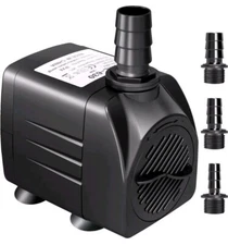 GROWNEER 550GPH Submersible Pump 30W Ultra Quiet Fountain Water Pump, 2000L/H, w