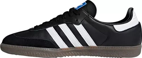 adidas Samba OG Low Black Black Gum Unisex - Picture 4 of 7