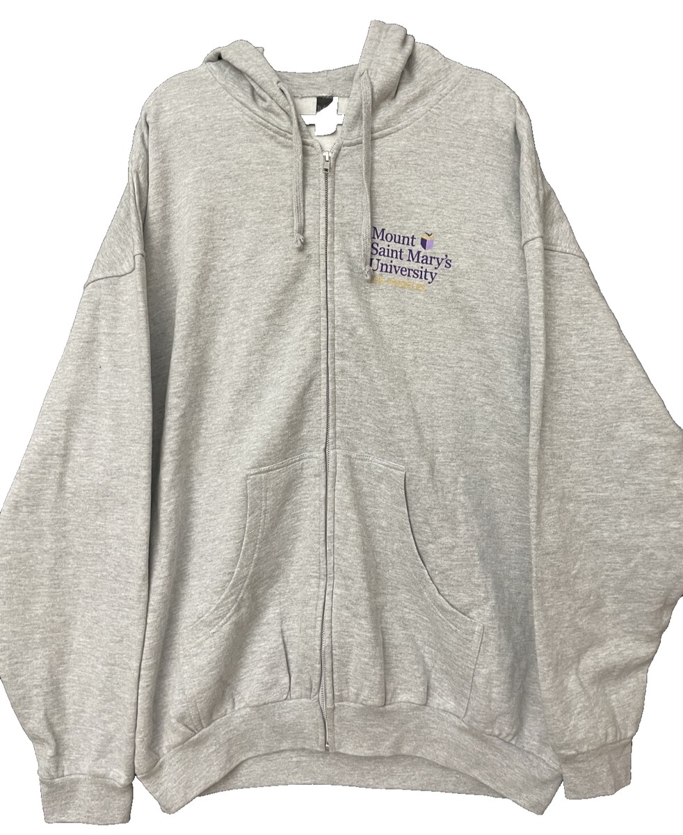 Mount Saint Mary's University Sweater Women Full Zip Hoodie