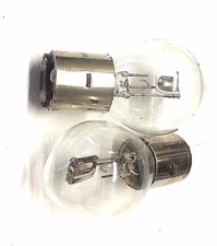 SET OF 2 HEADLIGHT BULBS S2 12V 35 WATT ATV SCOOTER  MOPED GO-KART MOTORCYCLES 