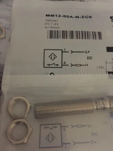1PC Sick MM12-60A-N-ZC0 Proximity Switch Sensor MM1260ANZC0 New Expedited Ship - Picture 1 of 1