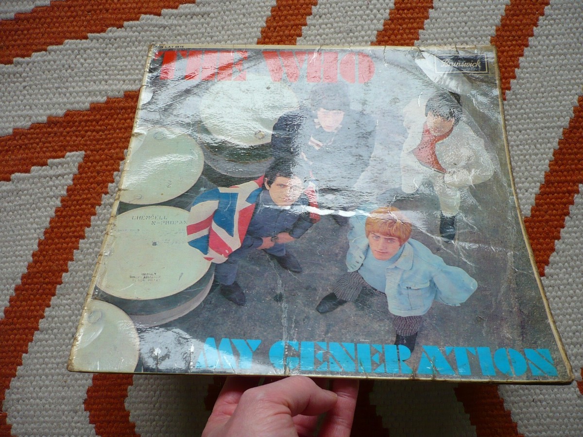 The Who My Generation Vinyl UK 1965 Brunswick 1st Press IB/IB LAT