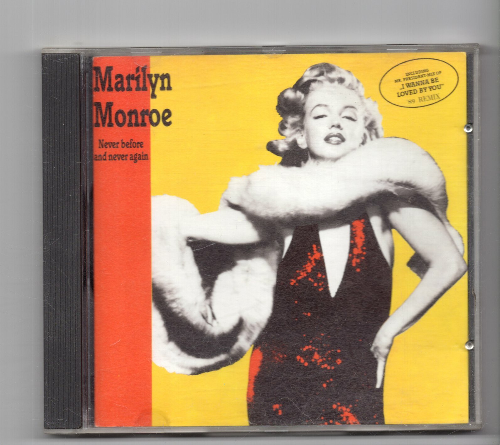 (JK305) Marilyn Monroe, Never Before And Never Again - 1989 CD