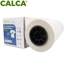 US Stock 17" x 328' Direct to Film Transfer Film Roll Warm Peel Double Sided