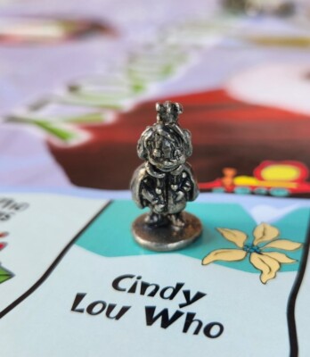 Whoville-opoly Cindy-Lou Who Token Mover Replacement Game Pieces Monopoly Grinch
