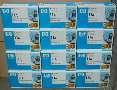 12 Stück originale HP Toner Q6511A 11A f Hewlett-Packard Laserjet 2410 2420 2430