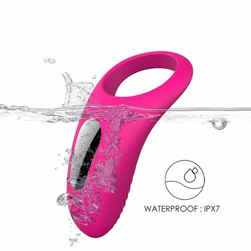 Male Vibrating Cock Ring Waterproof Penis Vibrator Female Sex Toy Clit Orgasm - Picture 6 of 10
