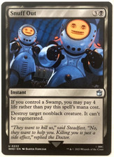 MTG Snuff Out Doctor Who 0222 NM