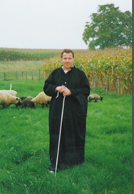 Schäferhemd 100%  Baumwolle Größe S Länge 110 cm 2748 Schäfer Hemd Schwarz