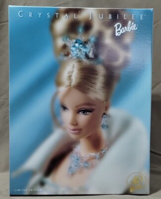 1998 Mattel ~ Crystal Jubilee Barbie ~ 40th Anniversary Limited