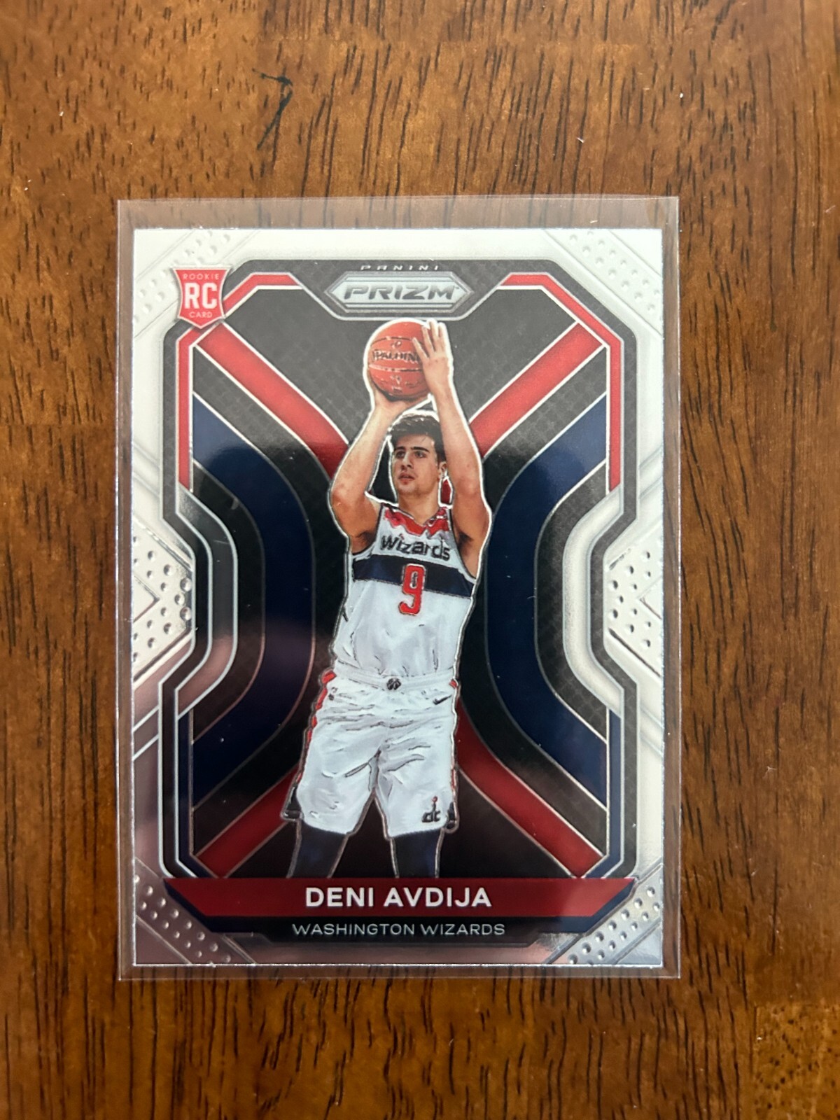 2020-21 Panini Prizm Deni Avdija Rookie Card RC #290 Washington Wizards