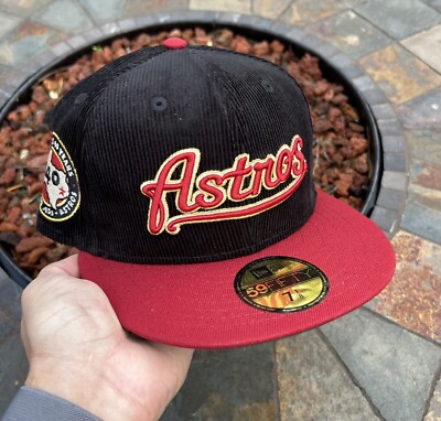 Exclusive New Era Houston Astros Hat MLB Club Size 7 1/8 2tone