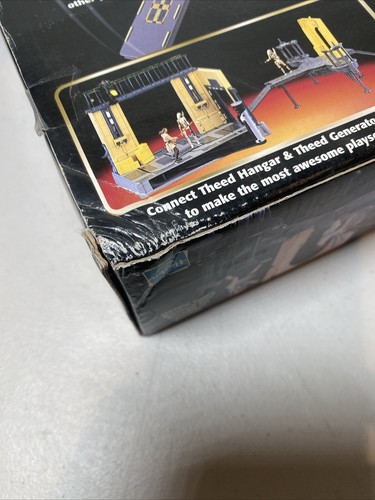 STAR WARS Phantom Menace 1999 THEED GENERATOR COMPLEX mit Battle Droid NEU BOX - Bild 7 von 9