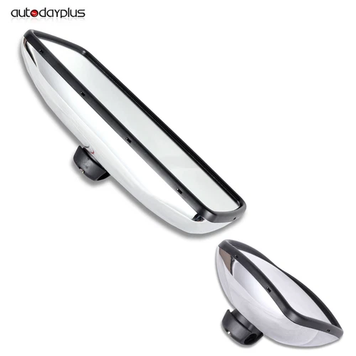 Main Side View +Wide Truck Mirror For Freightliner M2 Columbia Manual Heated 2x