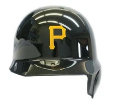 TWO PITTSBURGH PIRATES  BASEBALL HELMET VINYL STICKER DECAL BATTING HELMET DECAL