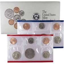 1992 Uncirculated Coin Set U.S Mint Original Government Packaging OGP