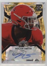 2023 Leaf Metal Portrait Auto Gold Crystals 1/1 Nolan Smith #PA-NS1 Auto 5i2