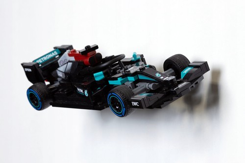 Speed Champions - montaż ścienny | KWAŚNY | półka LEGO - typ B - Zdjęcie 2 z 11