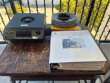Apple  Impressions  1985 Corporate Binder   400 Slides. Notes. Memos. Projector