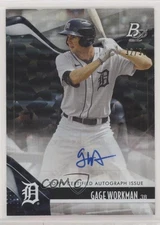 2021 Bowman Platinum Top Prospects Ice Pattern 32/50 Gage Workman Auto 0e1