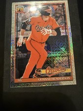 2026 Topps Series 1 - 1991 Topps Chrome Silver Mojo Refactor Gunnar Henderson