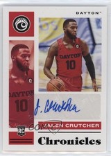 2021-22 Chronicles Draft Picks Rookie Signatures Black Jalen Crutcher Auto 0jk5