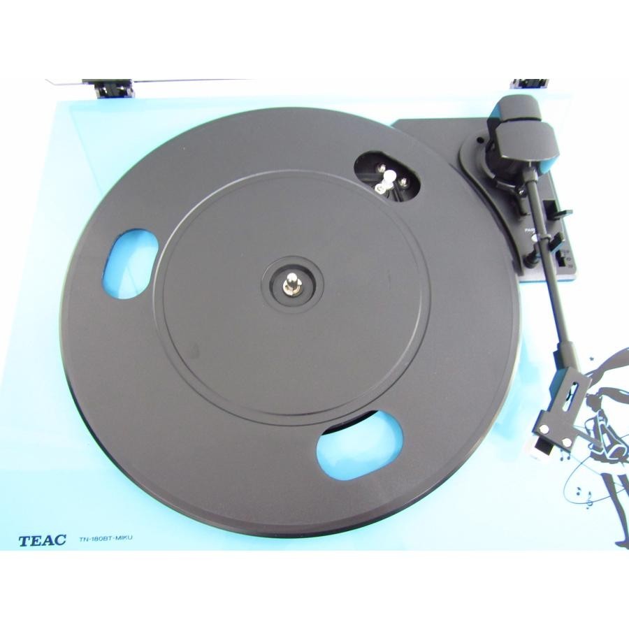 TEAC TN-180BT-MIKU レコードプレーヤー TEAC TN-180BT MIKU Record Player Bluetooth 33/45/78 RPM AC