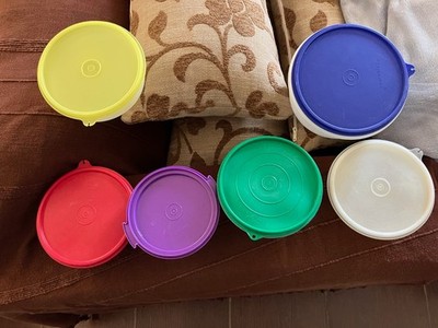  6 wunderbare Tupperware Vintage Schalen 