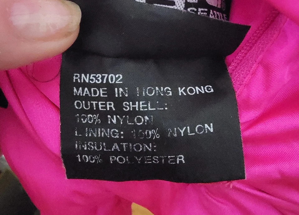 Vintage 80s Snuggler Ski Wear Seattle Jacket Reversable Neon Pink Purple Large - Image 4 of 4