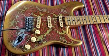 Paisley Strat, nitro, alder body, aged