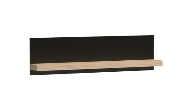 Wandregal Wandboard HäNgeregal Regal 120Cm Artisan Eiche Schwarz 80679559-image
