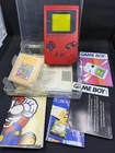 Nintendo Game Boy DMG Red Donkey Kong Land Manuals Tray Tested Works